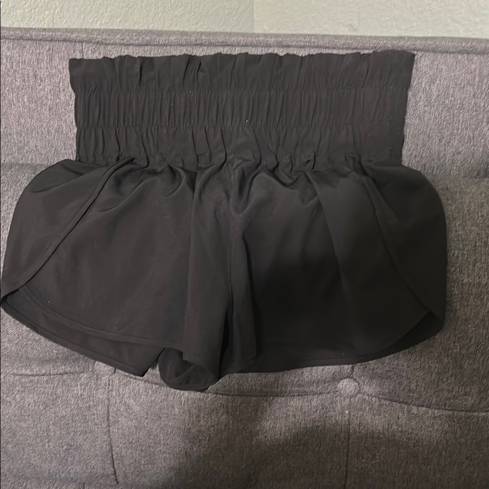 No Boundaries Black High Waist Shorts